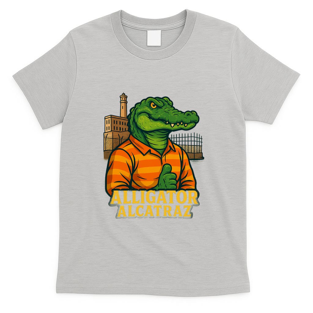 Funny Thumbs Up Alligator Alcatraz T-Shirt