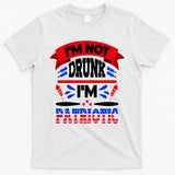 Funny 4th of July Not Drunk Patriotic T-Shirt