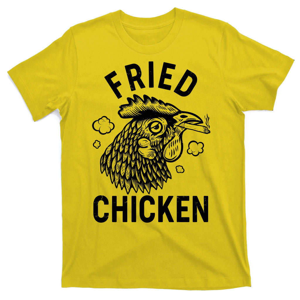 Funny Fried Chicken Smoking Joint T-Shirt