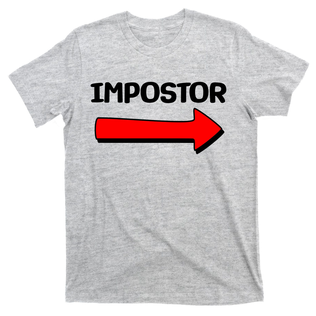 Funny Impostor Arrow -Among Us T-Shirt