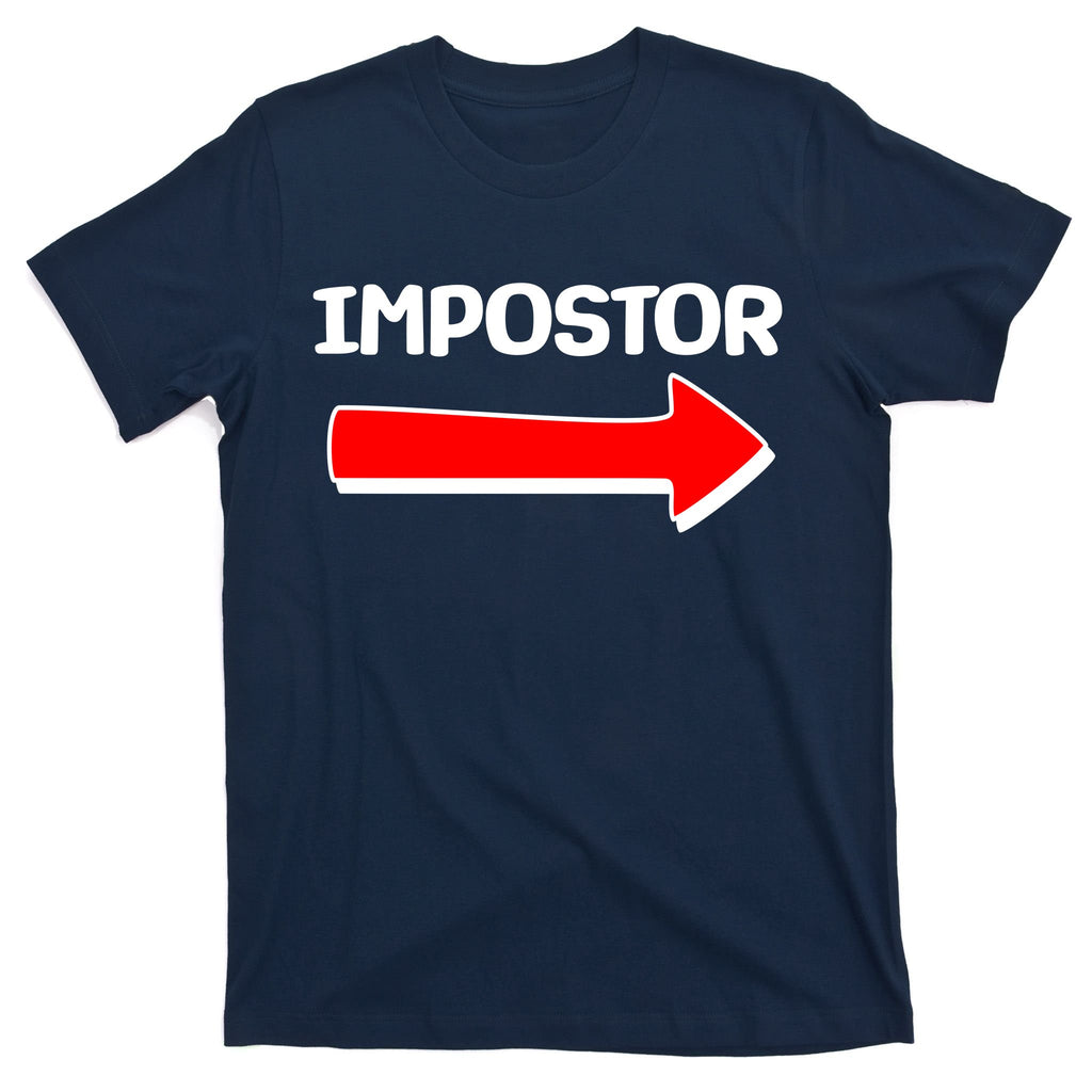 Funny Impostor Arrow -Among Us T-Shirt