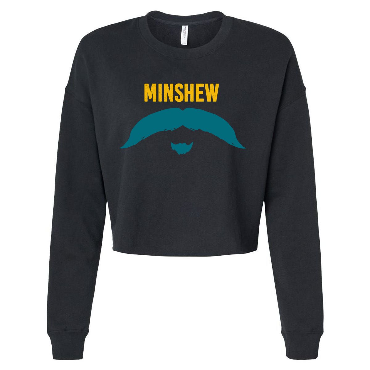 Funny Jacksonville Football Minshew Fan Cropped Pullover Crew