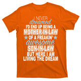 Funny Mother In law Awesome Son In Law T-Shirt