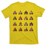 Funny Poop Emoji's Smiley T-Shirt