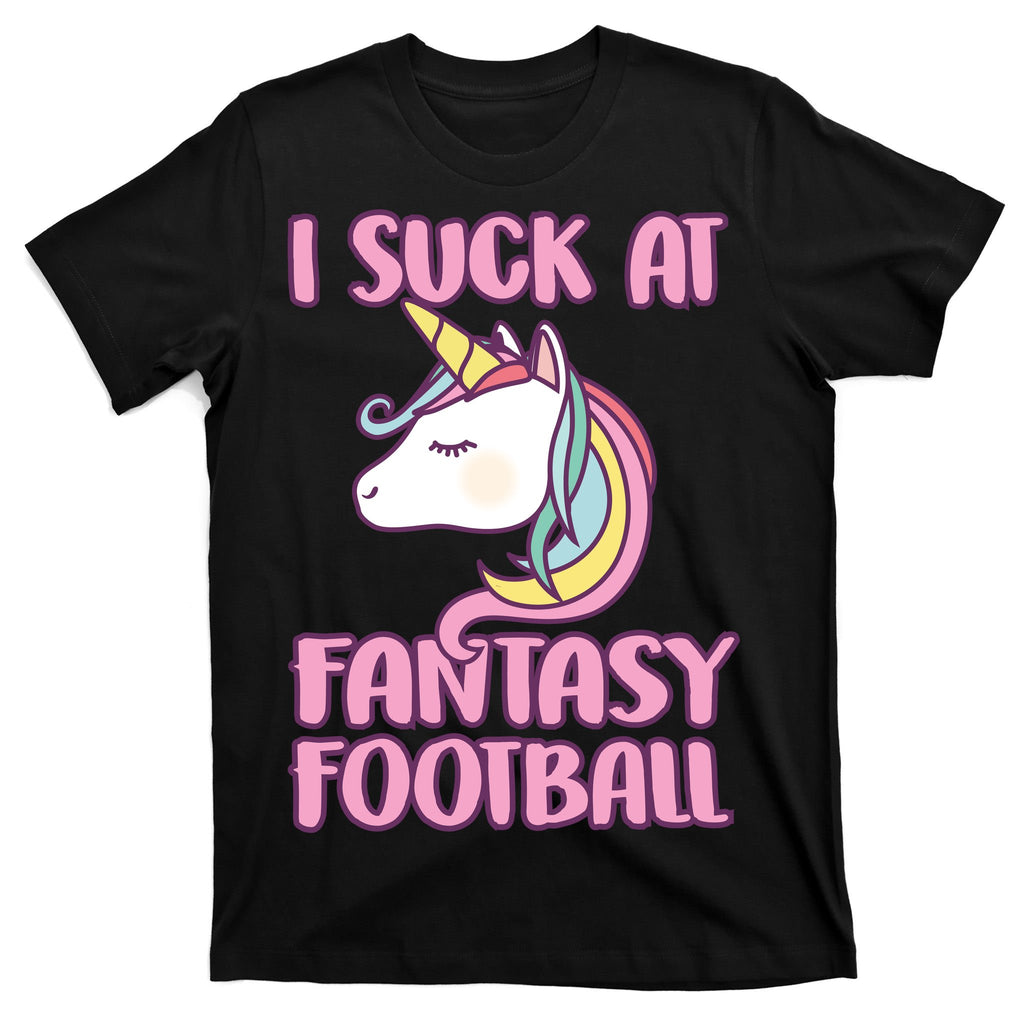 Funny Unicron I Suck At Fantasy Football T-Shirt