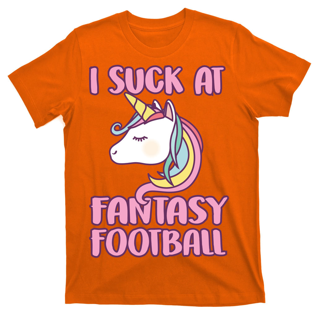 Funny Unicron I Suck At Fantasy Football T-Shirt