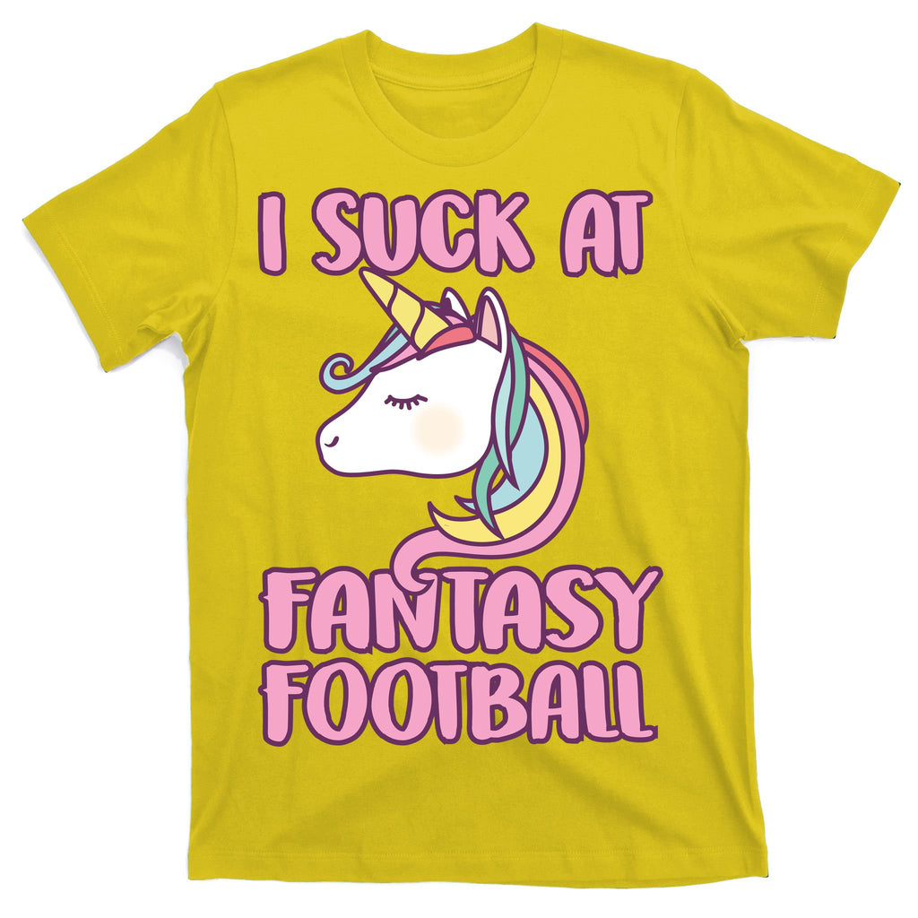 Funny Unicron I Suck At Fantasy Football T-Shirt
