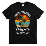 Family Vacation 2025 Vintage Hawaii Summer Matching Trip T-Shirt