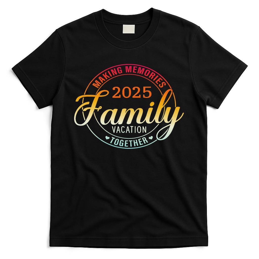 Family Vacation 2025 Family Matching Summer Vacation T-Shirt