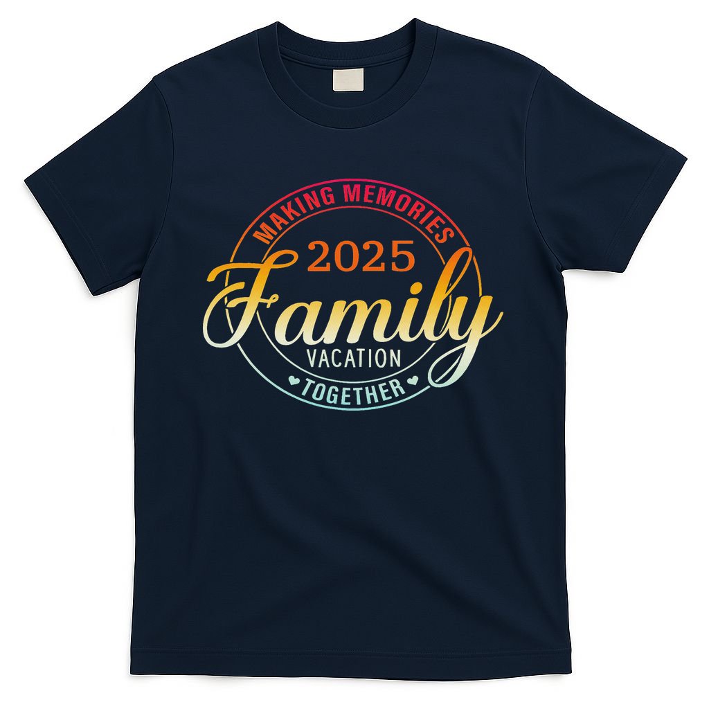 Family Vacation 2025 Family Matching Summer Vacation T-Shirt