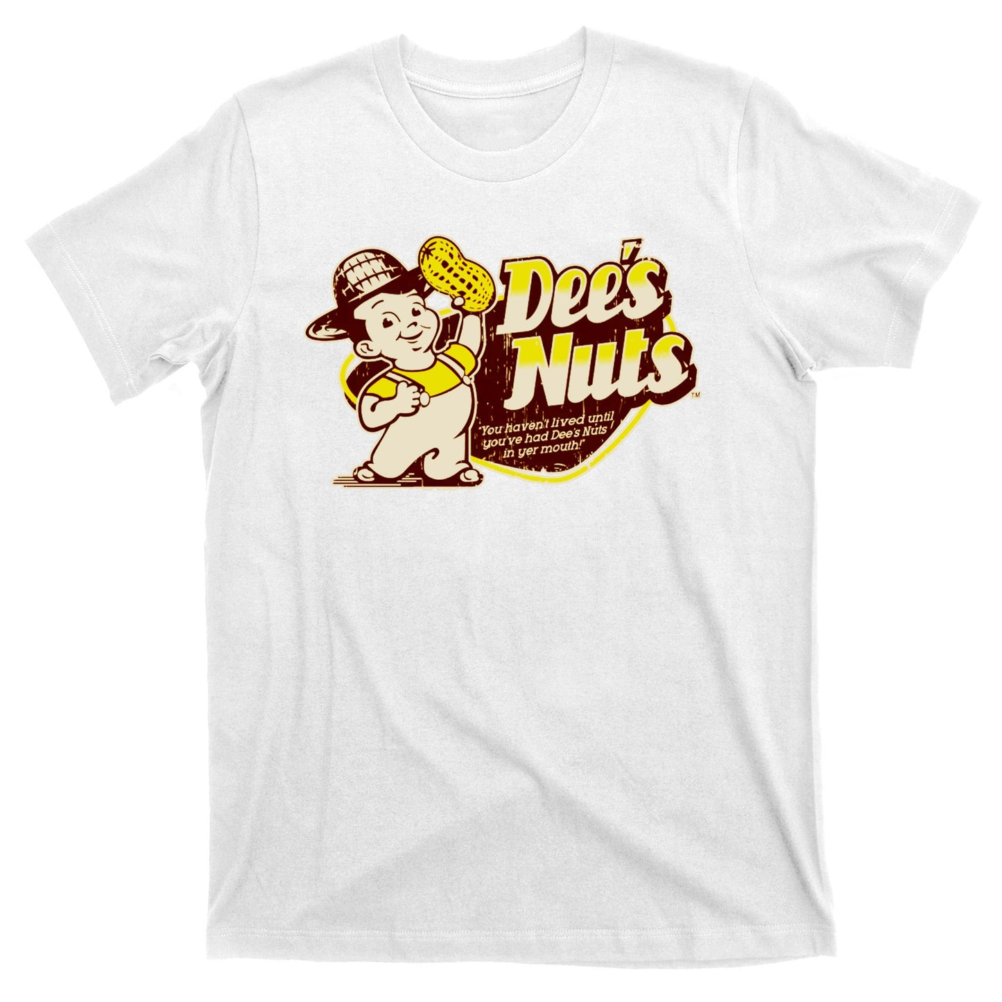 Funny Vintage Dee's Nuts Logo T-Shirt
