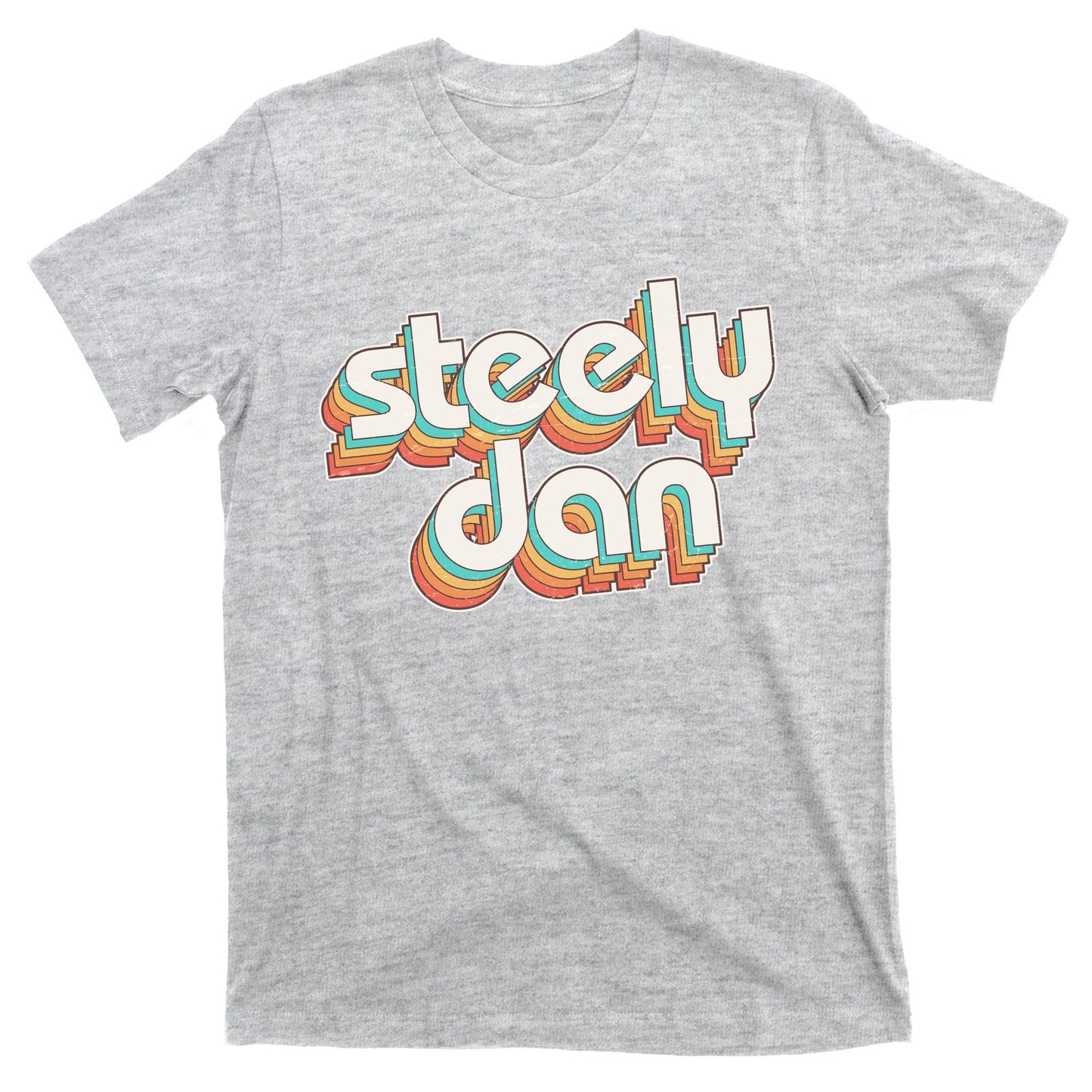 Funny Vintage Retro Steely Dan Logo T-Shirt