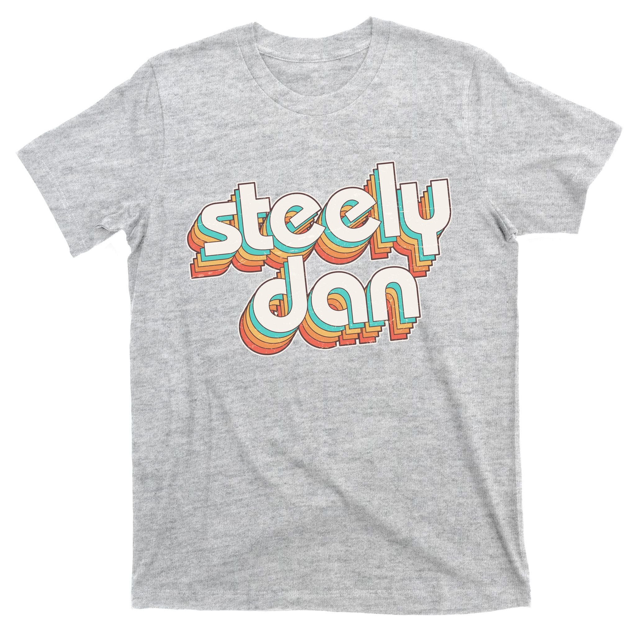 Funny Vintage Retro Steely Dan Logo T-Shirt