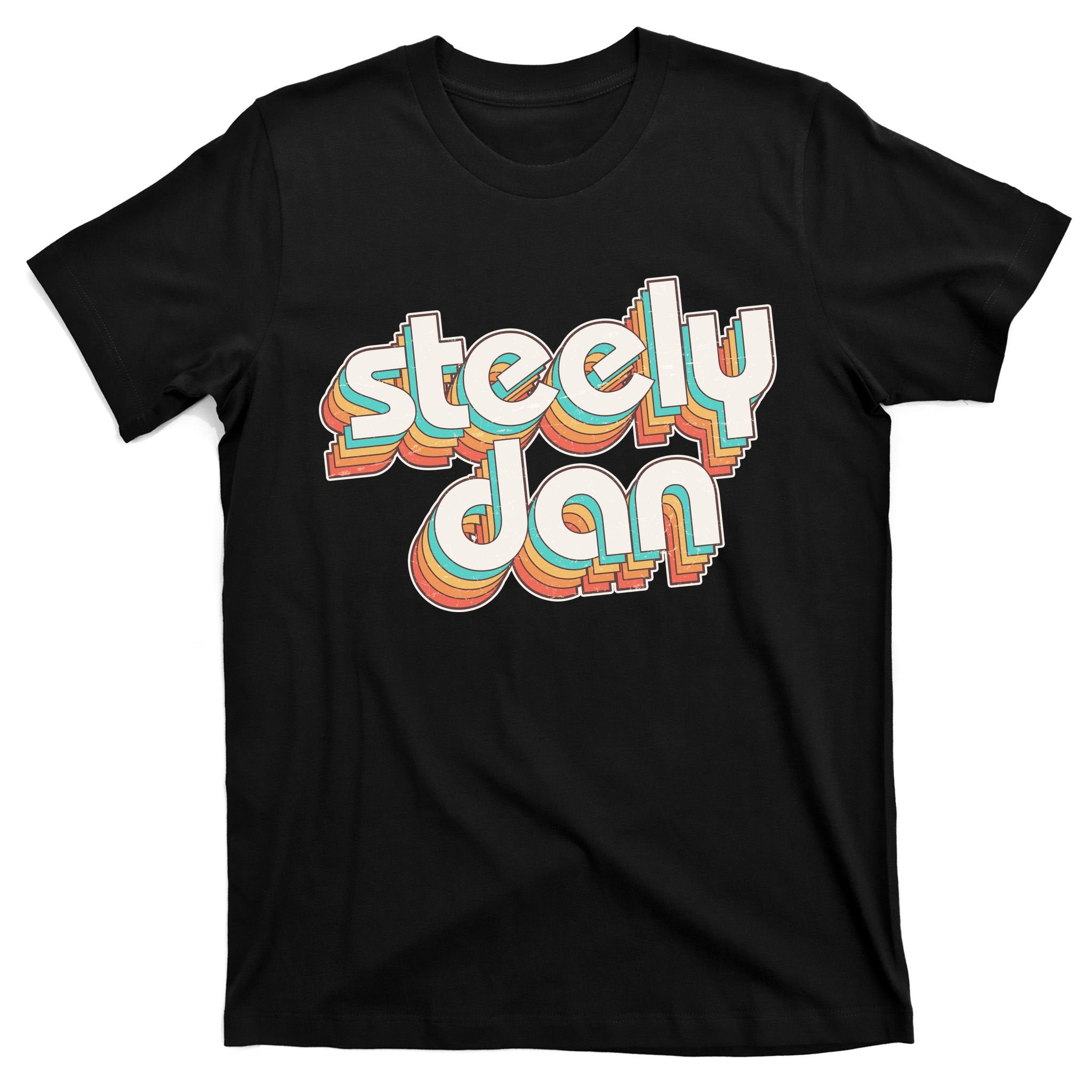 Funny Vintage Retro Steely Dan Logo T-Shirt