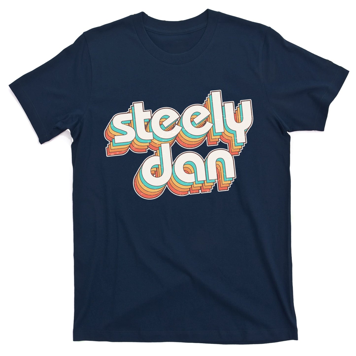 Funny Vintage Retro Steely Dan Logo T-Shirt