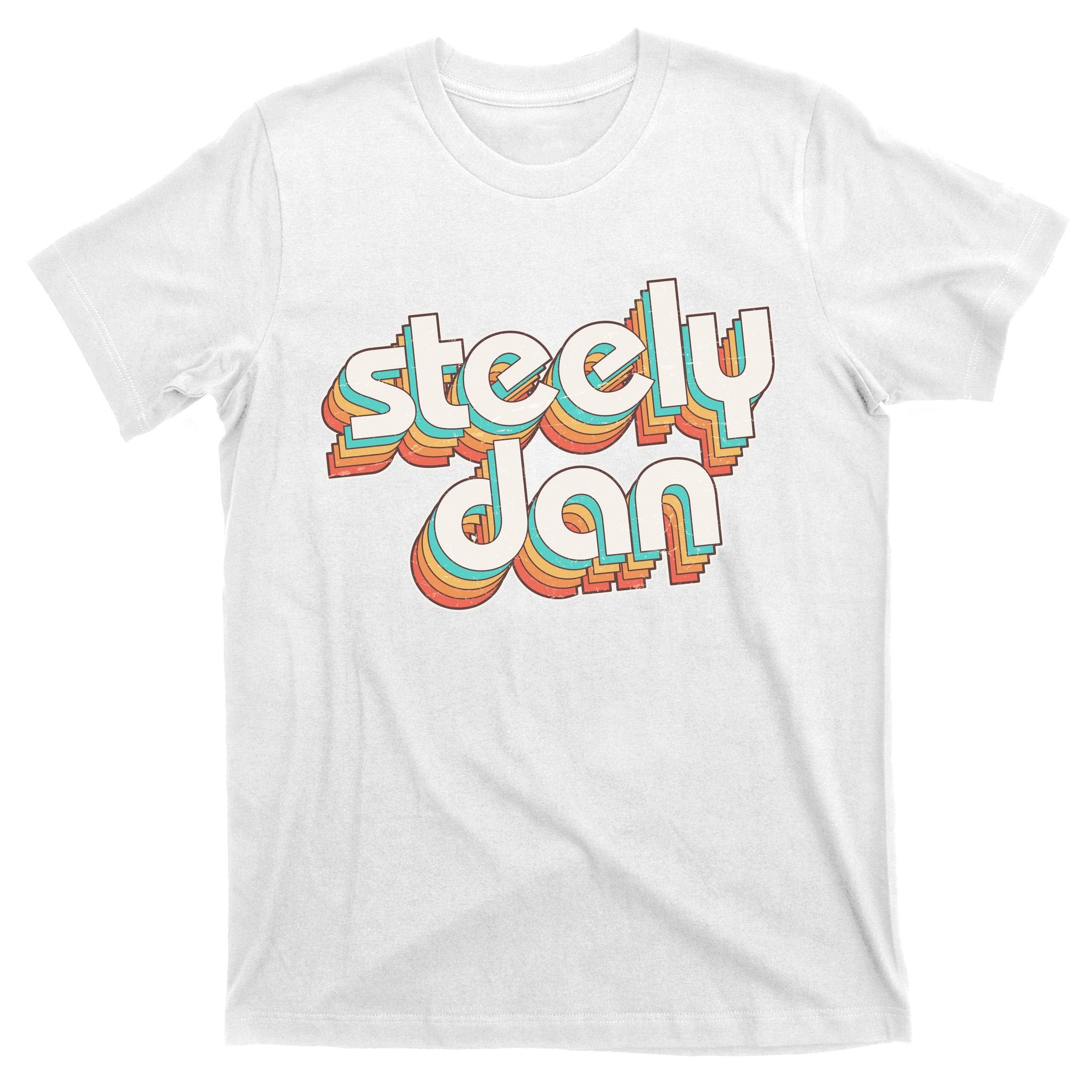 Funny Vintage Retro Steely Dan Logo T-Shirt