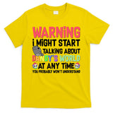 Funny Warning I Might Start Talking About Dandy's World  T-Shirt