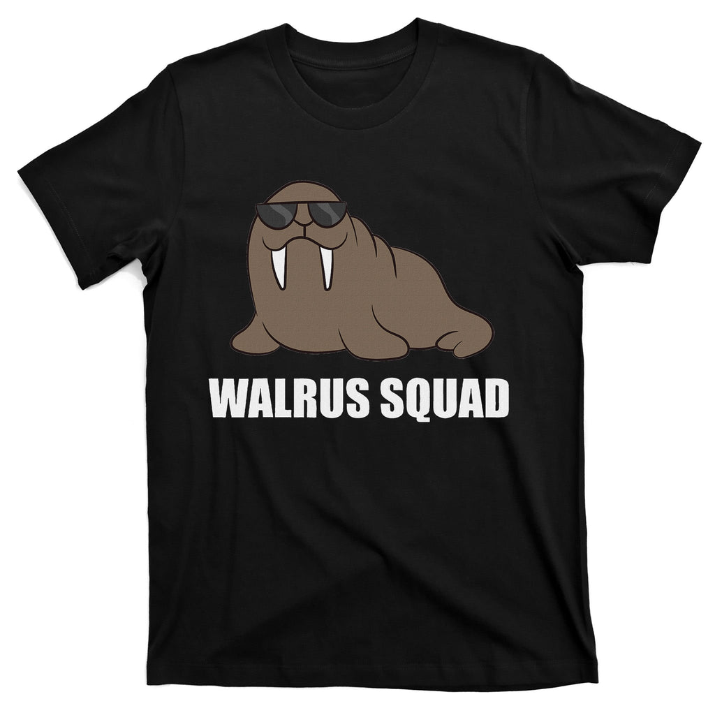 Funny Walrus Team Walrus Walrus Squad T-Shirt