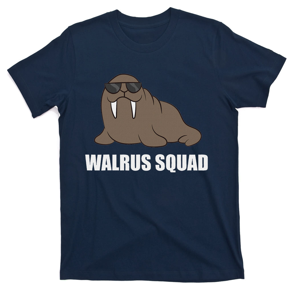Funny Walrus Team Walrus Walrus Squad T-Shirt