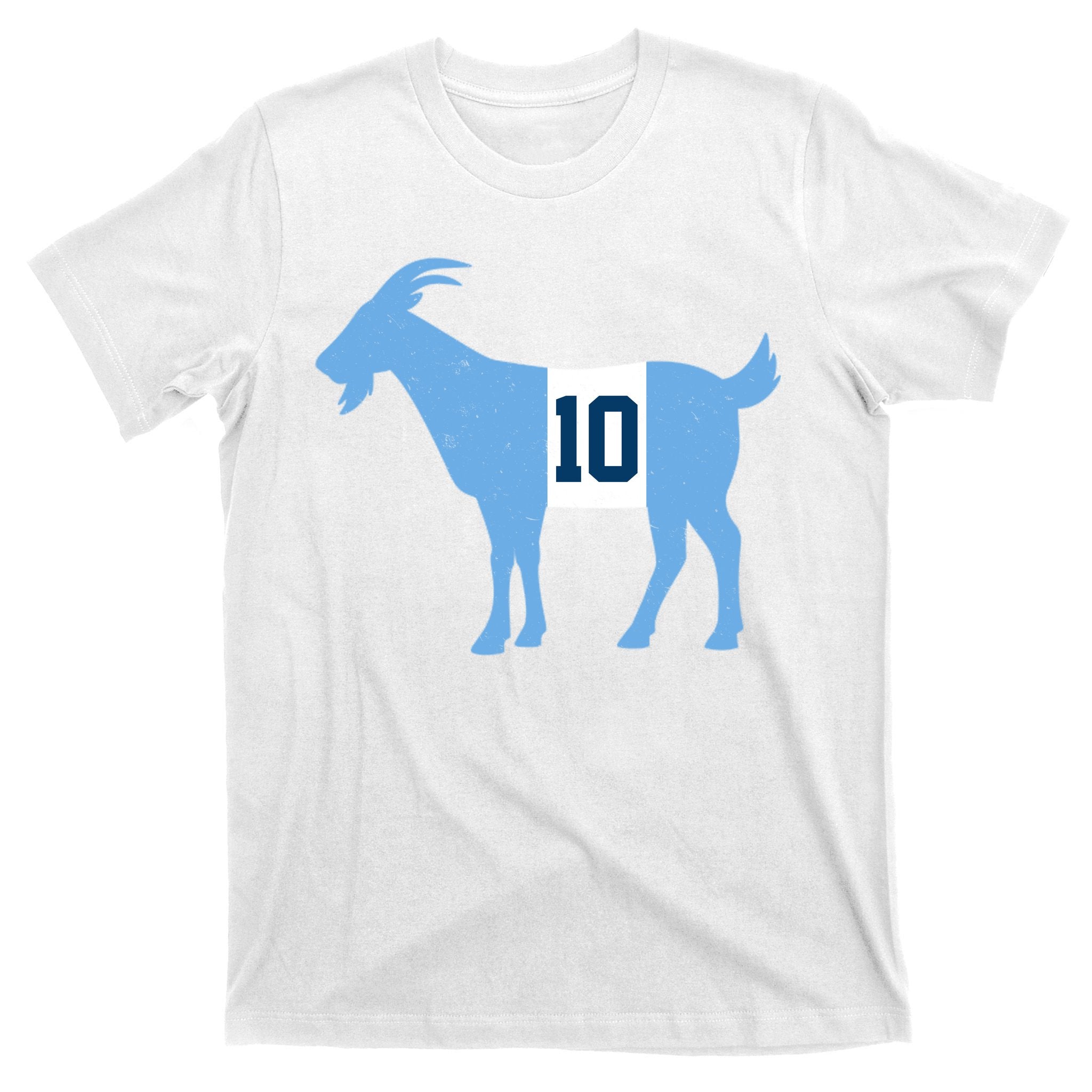Messi Goat #10 Argentina Soccer T-Shirt