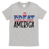 Great America 4th Of July Festive Usa T-Shirt