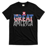 Great America 4th Of July Festive Usa T-Shirt