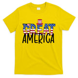 Great America 4th Of July Festive Usa T-Shirt