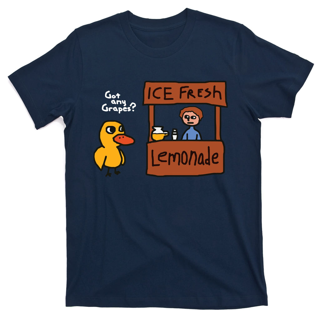 Got Any Grapes Duck Song Lemonade T-Shirt