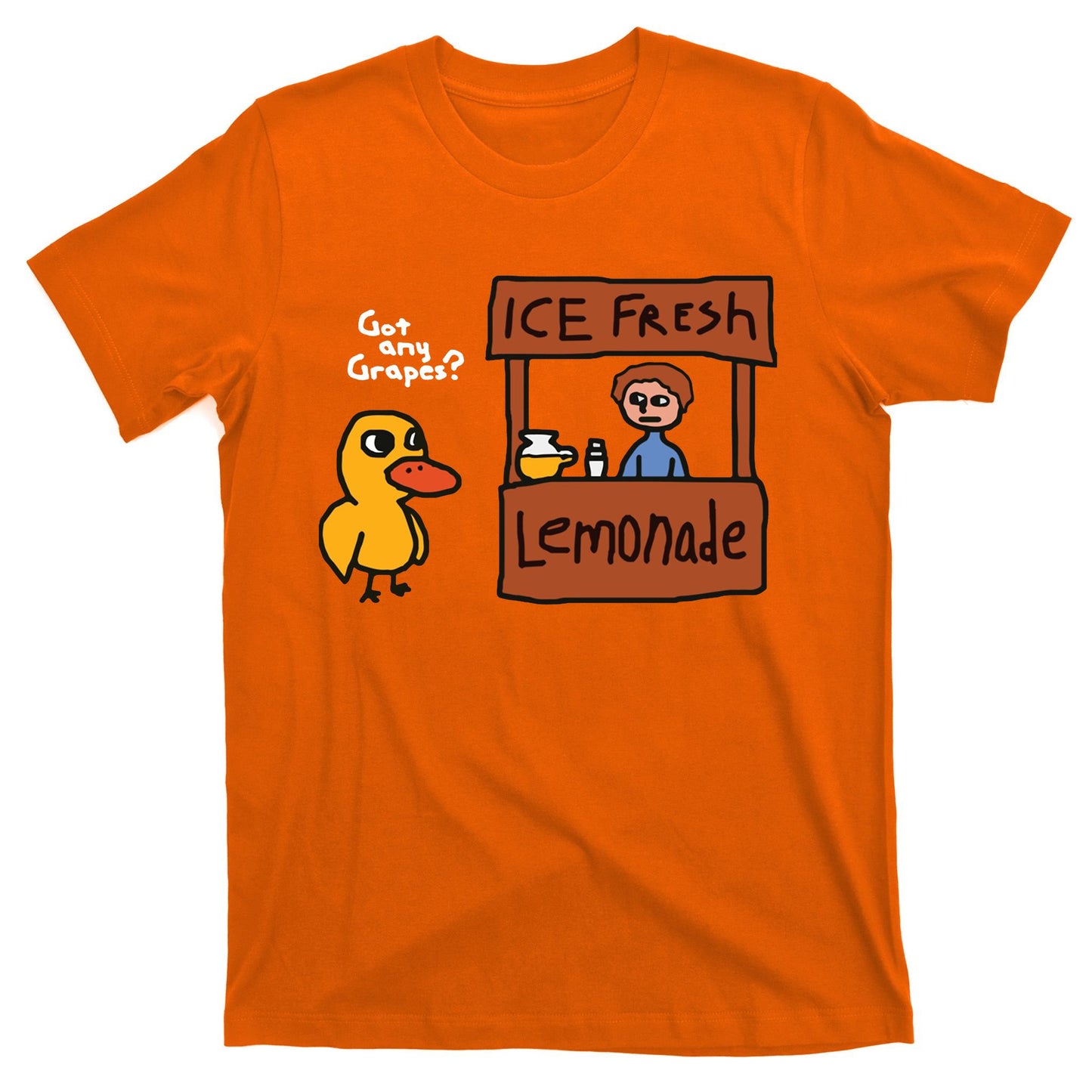Got Any Grapes Duck Song Lemonade T-Shirt