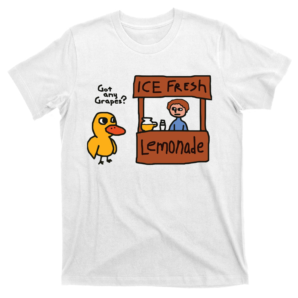 Got Any Grapes Duck Song Lemonade T-Shirt
