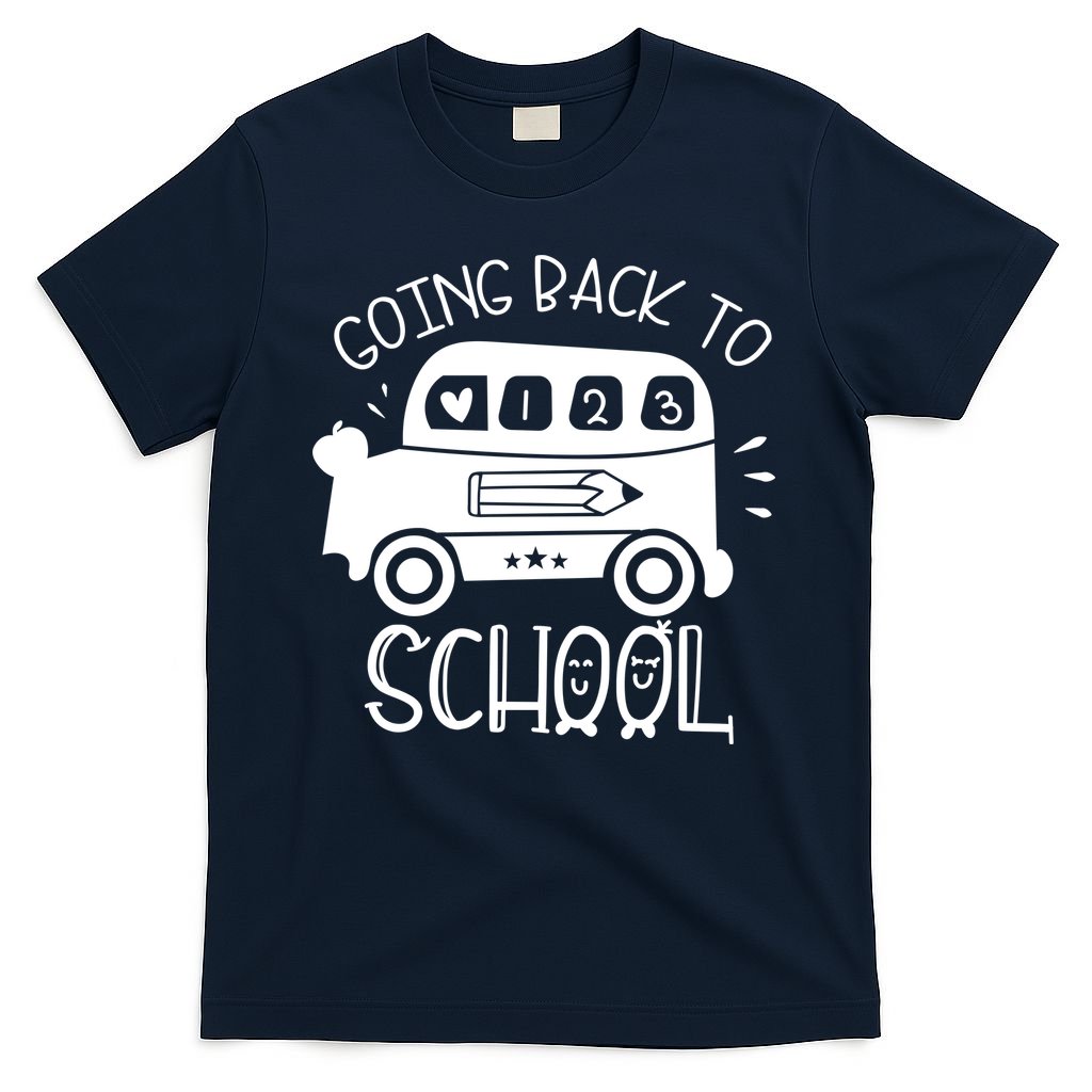Going Back To School Cute Learning Bus T-Shirt