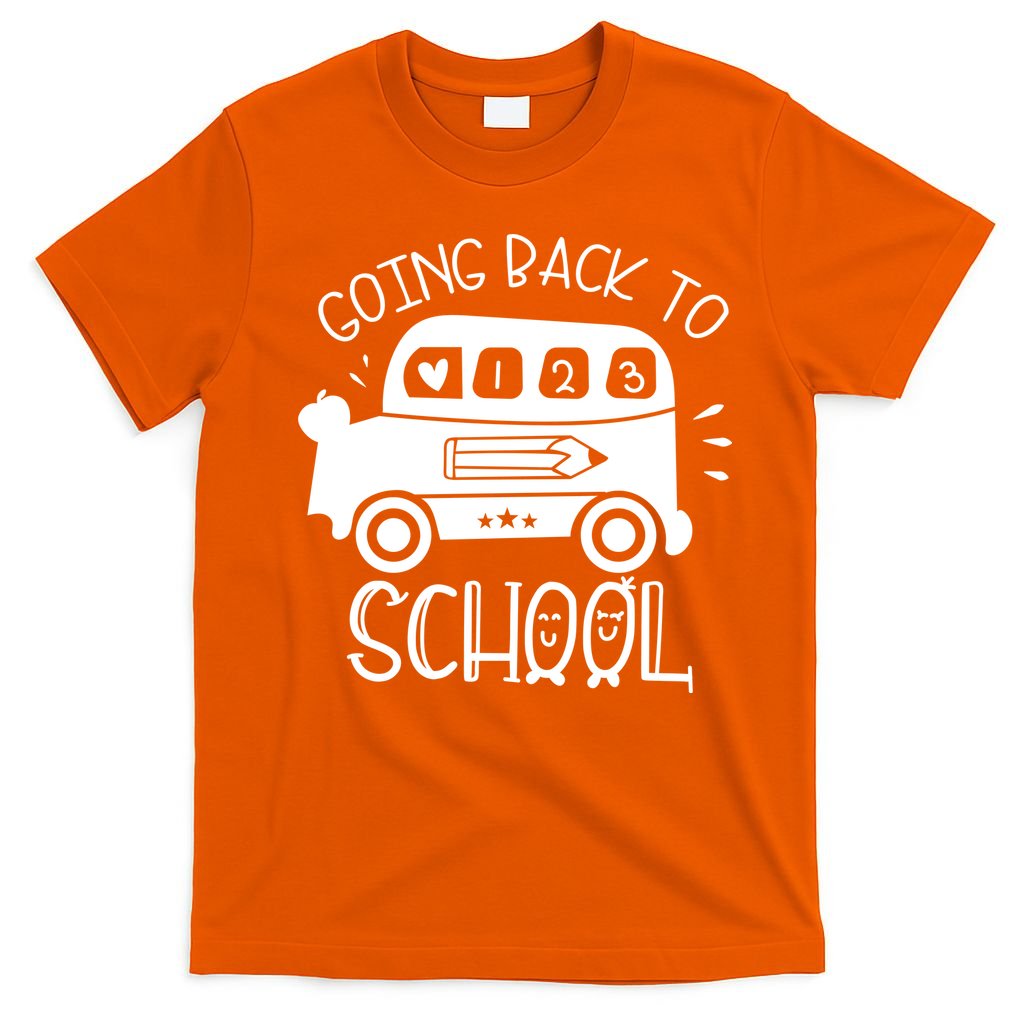 Going Back To School Cute Learning Bus T-Shirt