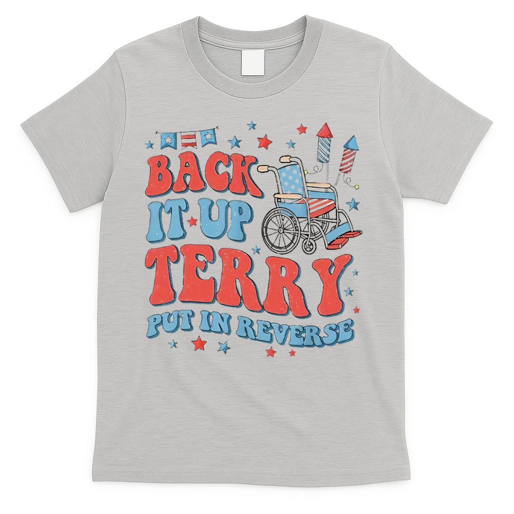 Groovy Back Up Terry Firework Fun T-Shirt