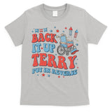 Groovy Back Up Terry Firework Fun T-Shirt