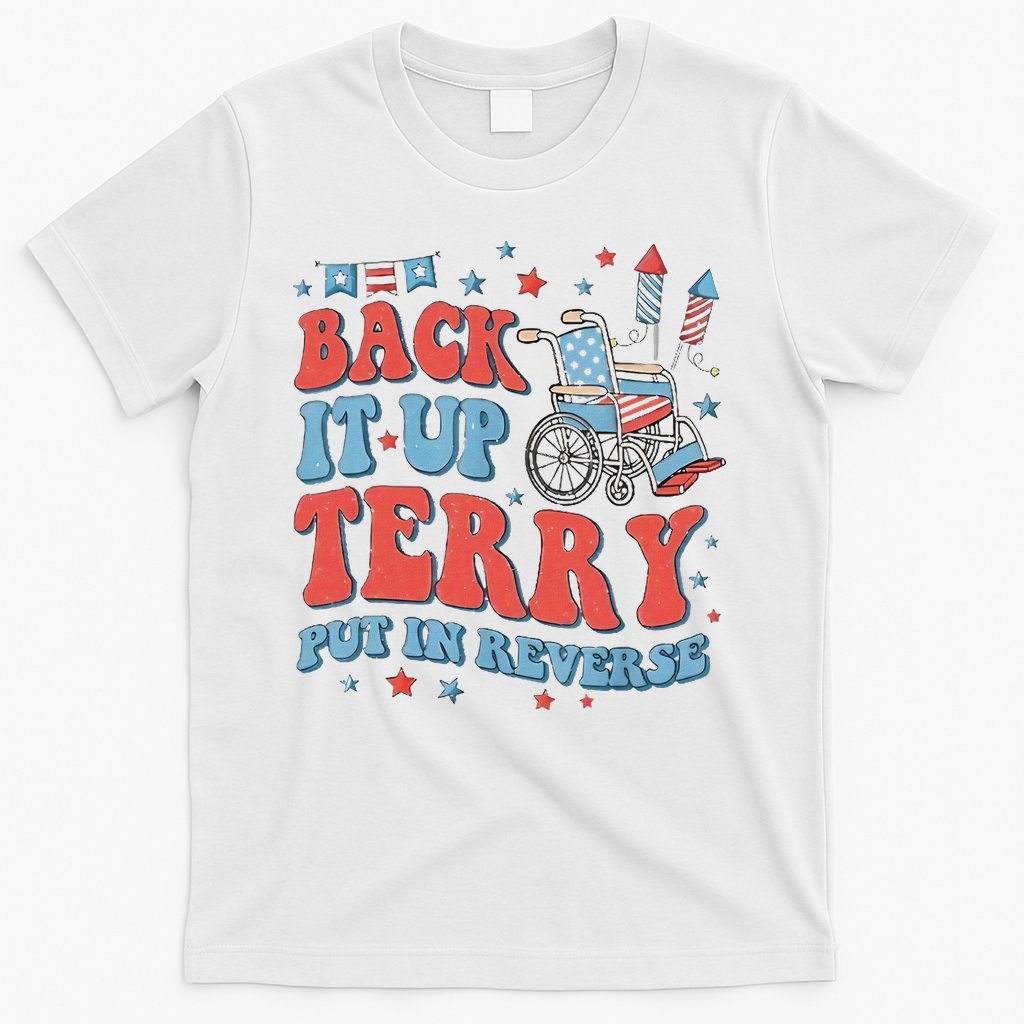 Groovy Back Up Terry Firework Fun T-Shirt