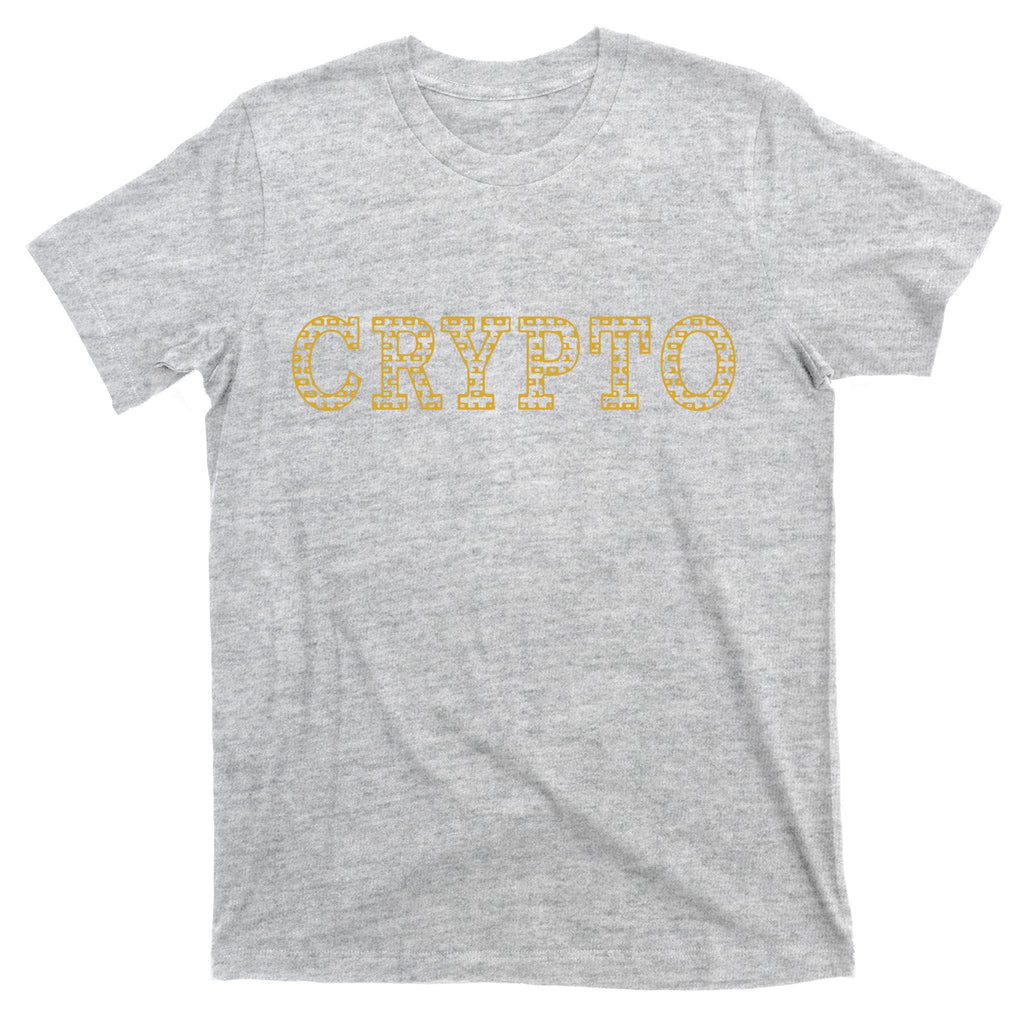 Golden Crypto Logo Limited Edition T-Shirt