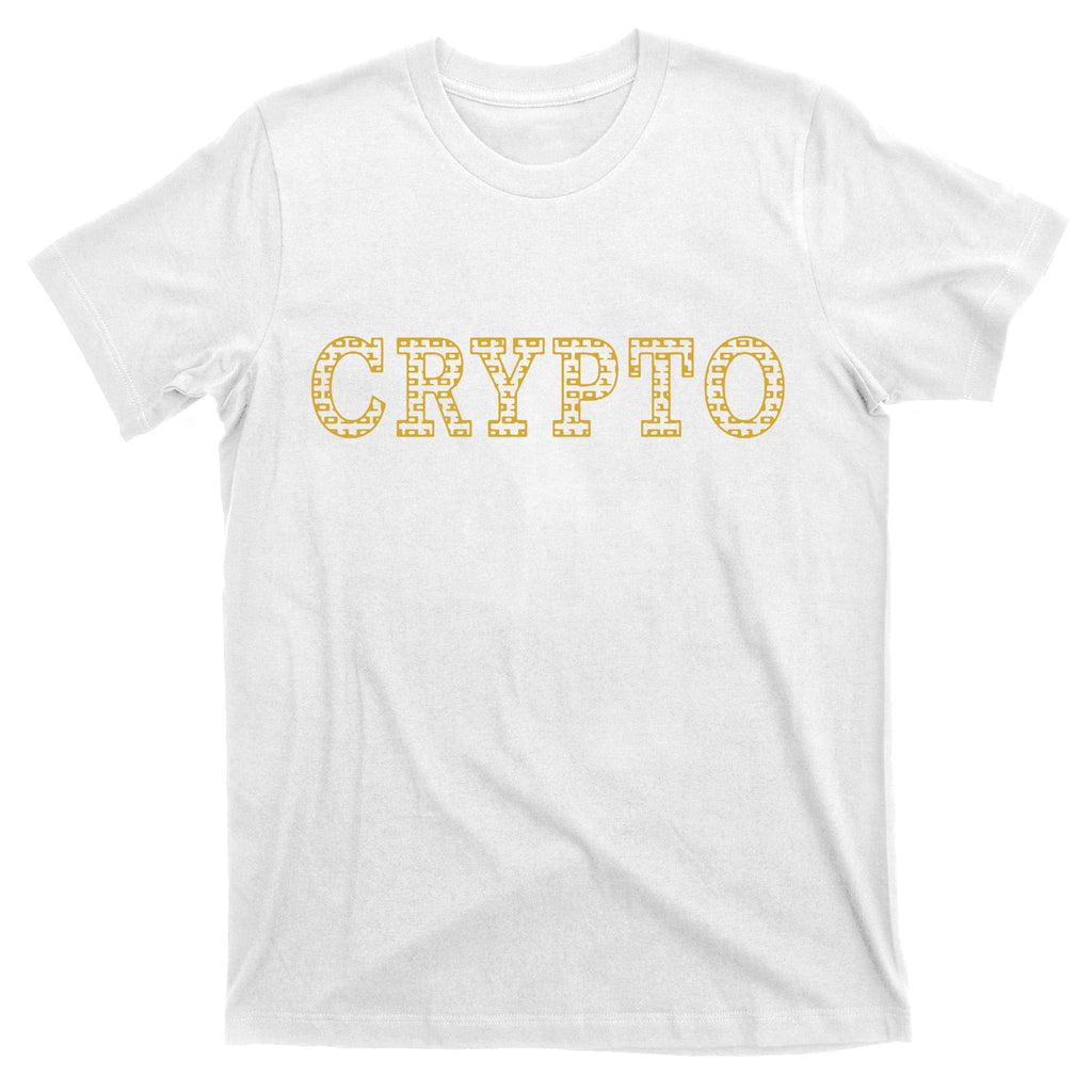 Golden Crypto Logo Limited Edition T-Shirt