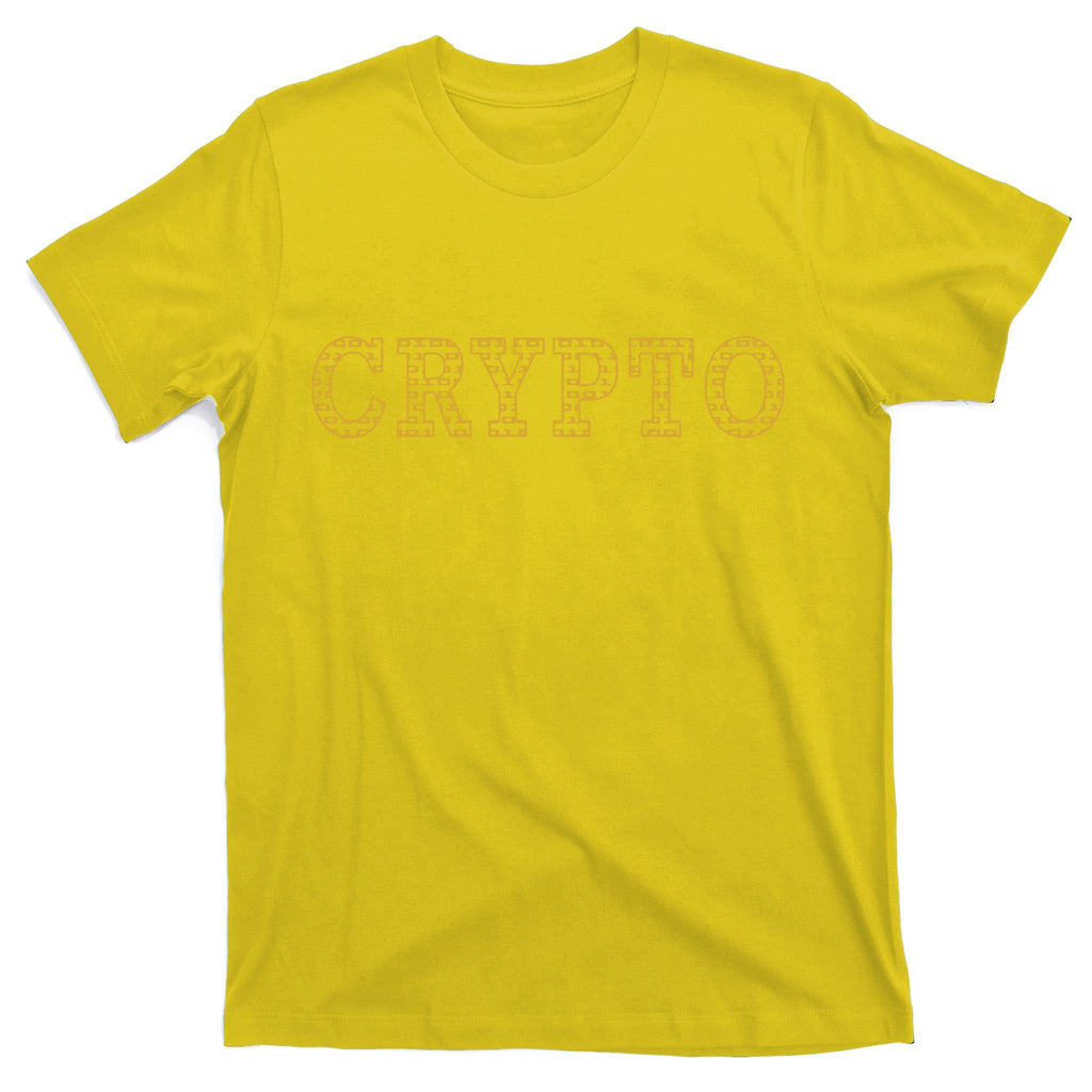 Golden Crypto Logo Limited Edition T-Shirt