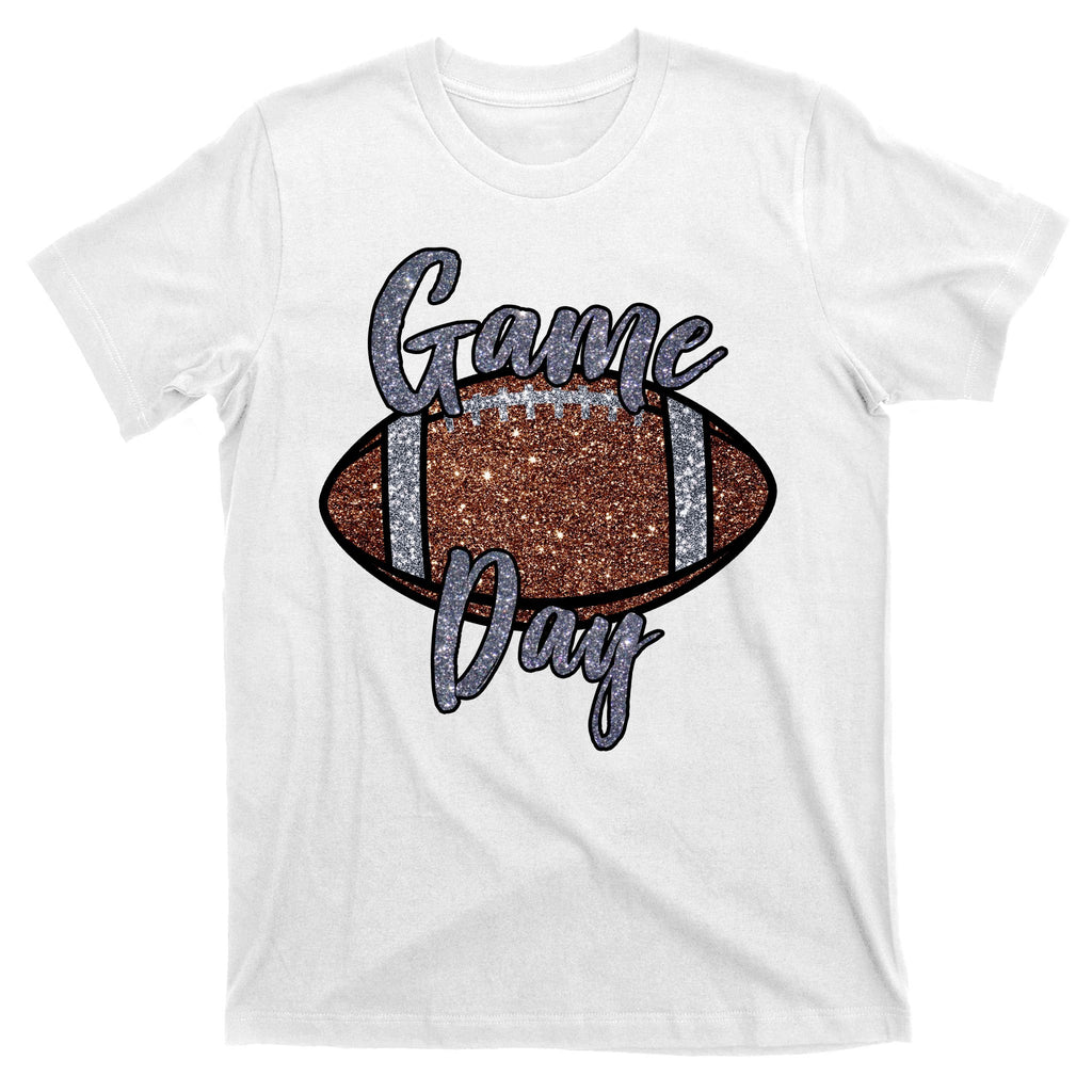Game Day Festive Cute Football T-Shirt