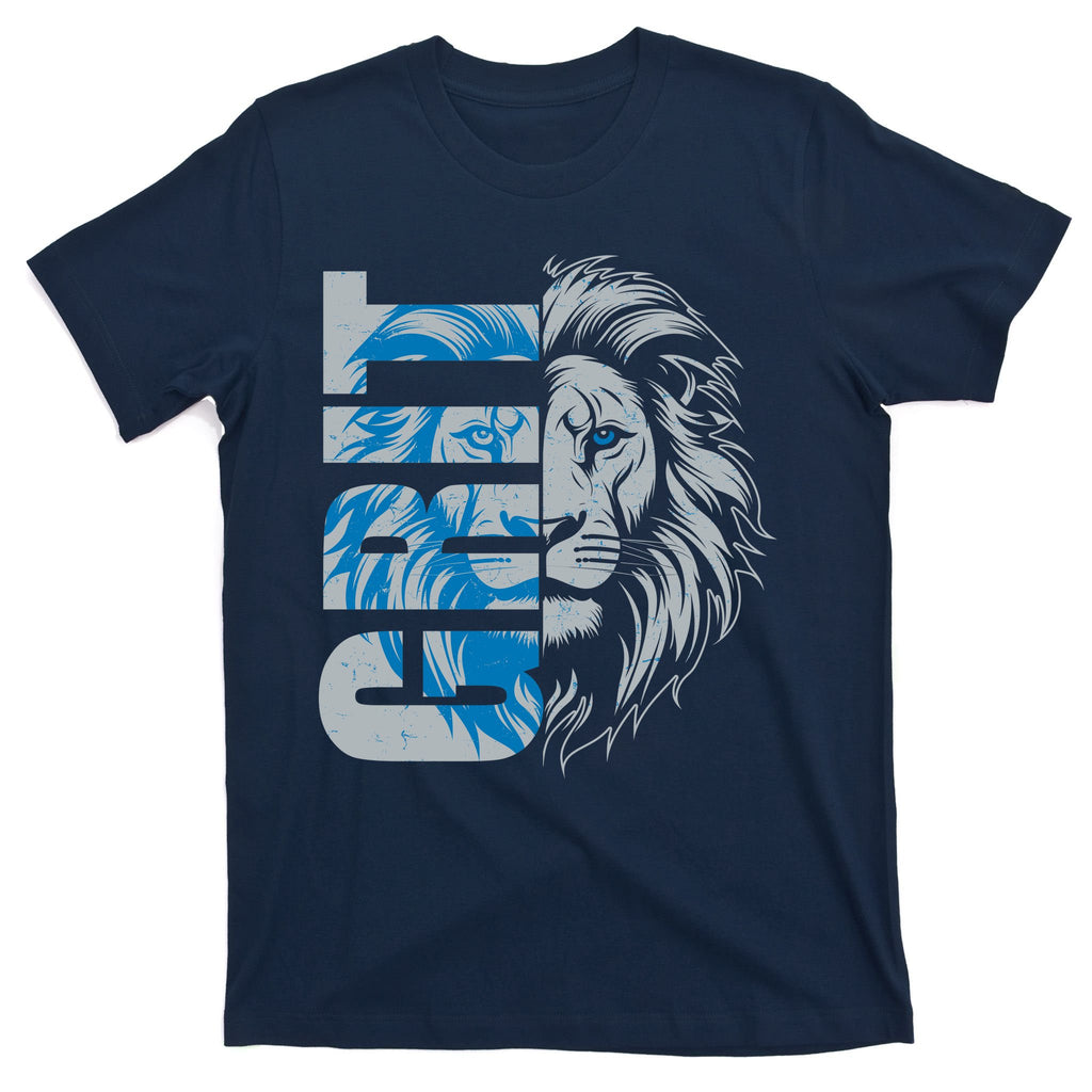 Grit Detroit Football Sports Fan T-Shirt