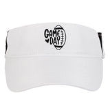 Game Day Heart Football Lover Adult Drive Performance Visor