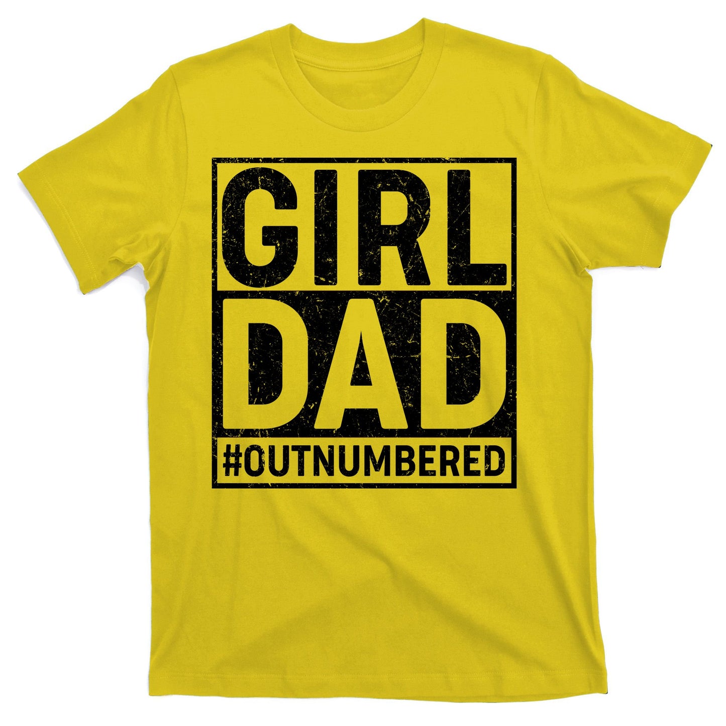 Girl Dad #OutNumbered T-Shirt