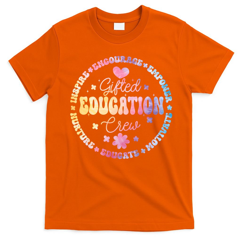 Gifted Education Crew Appreciation Week Back To School Gift T-Shirt