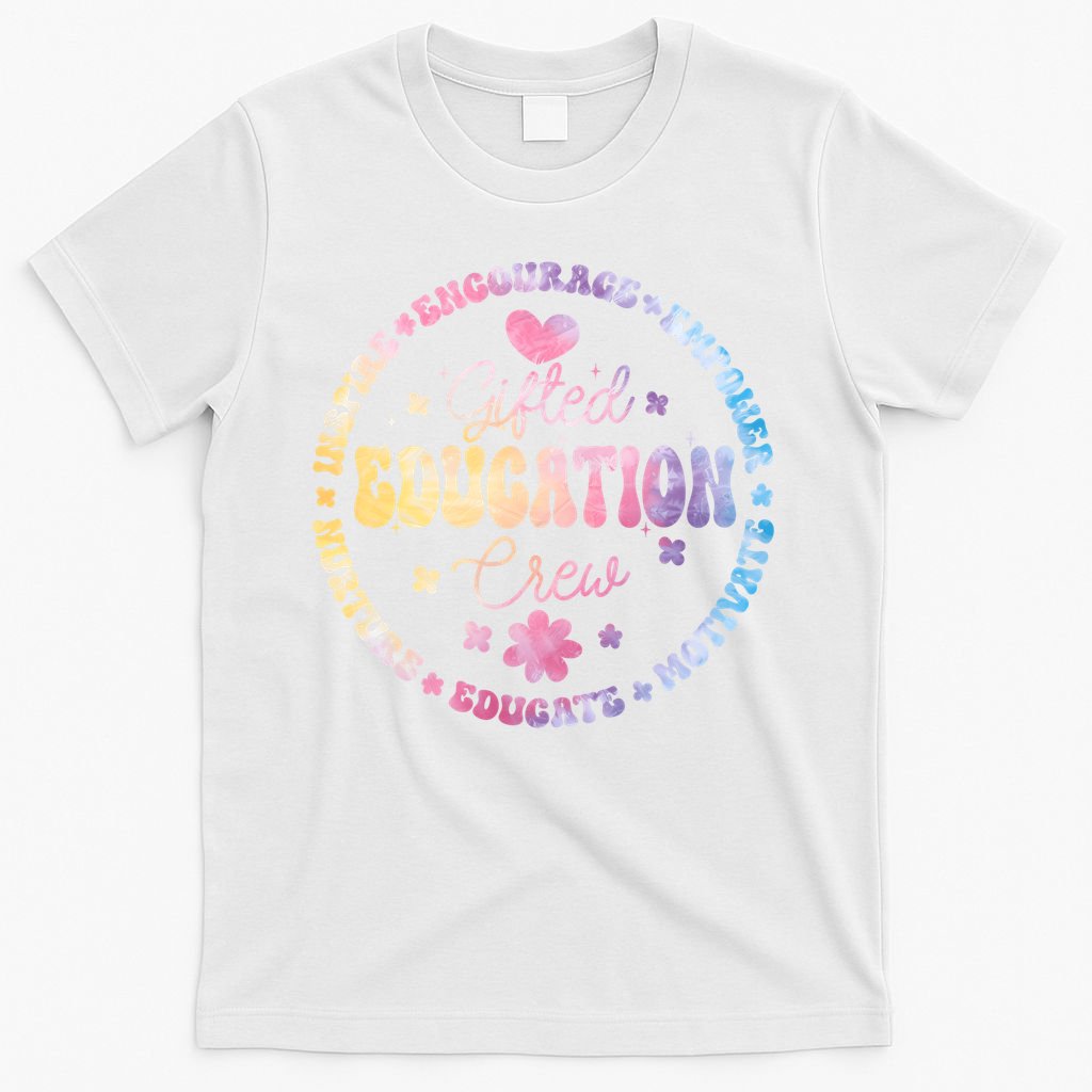 Gifted Education Crew Appreciation Week Back To School Gift T-Shirt