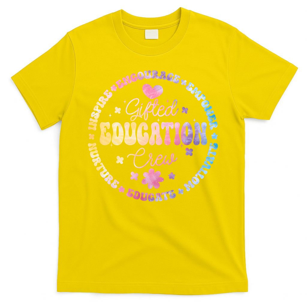 Gifted Education Crew Appreciation Week Back To School Gift T-Shirt