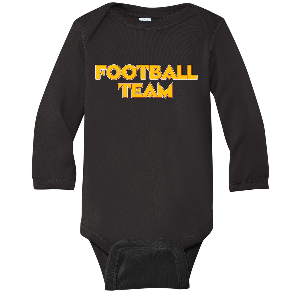 Generic Washington Football Team Logo Baby Long Sleeve Bodysuit