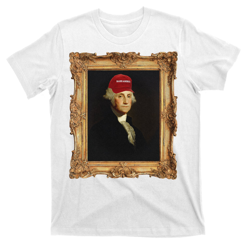 George Washington Make America Portrait T-Shirt