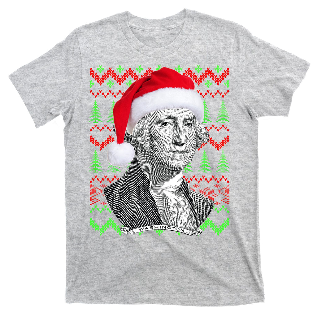 George Washington Ugly Christmas Sweater T-Shirt
