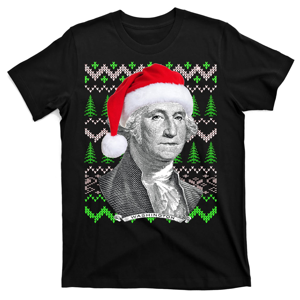 George Washington Ugly Christmas Sweater T-Shirt