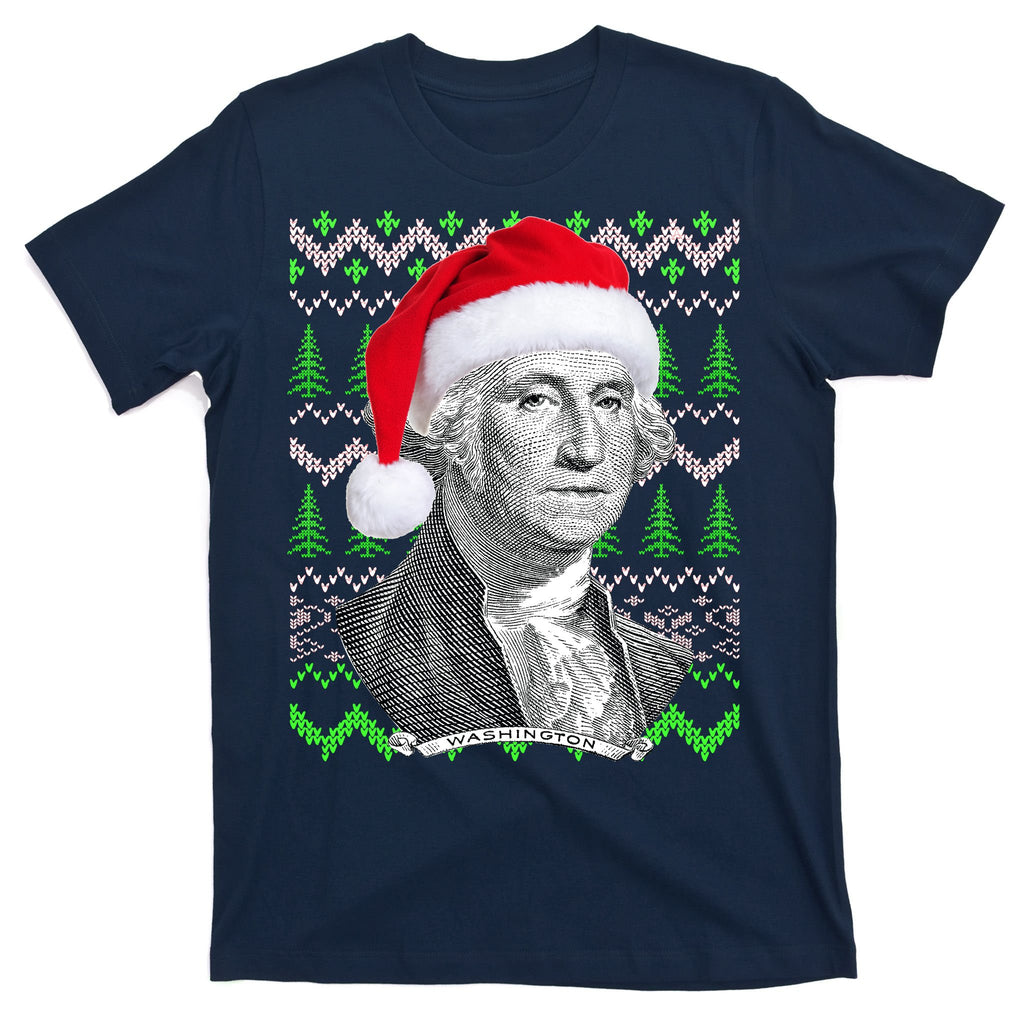 George Washington Ugly Christmas Sweater T-Shirt